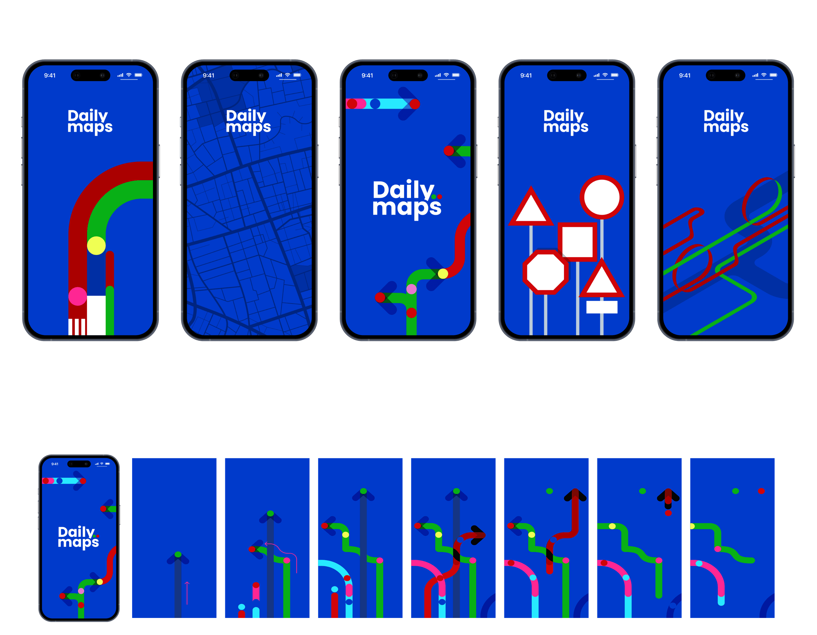 Daily Maps — motion frames 1