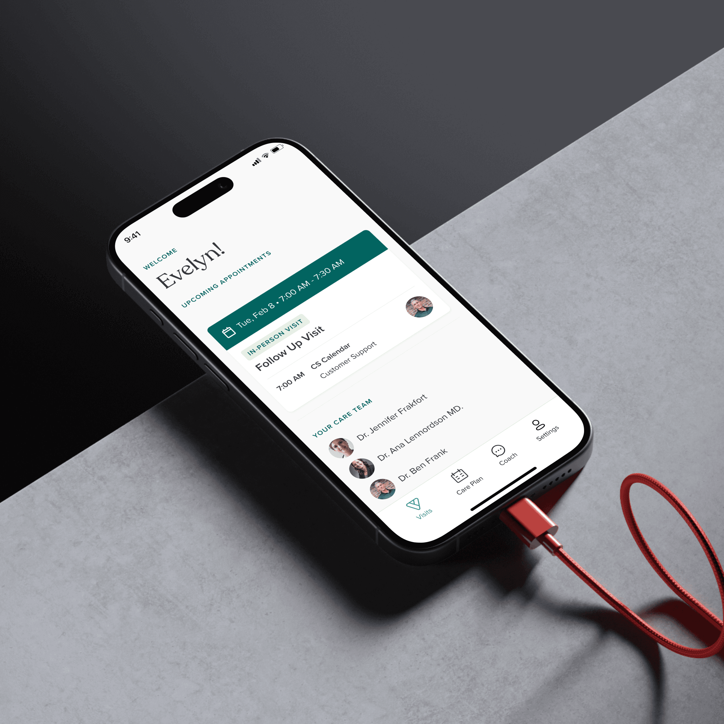 Vori Health interface