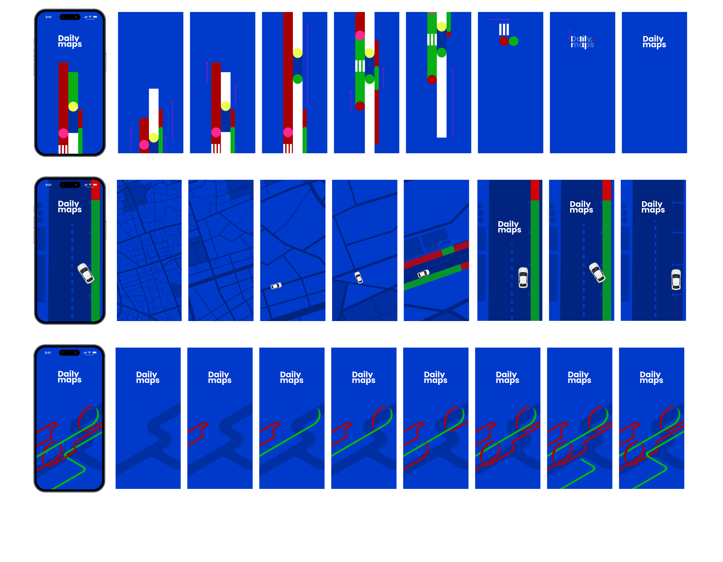 Daily Maps — motion frames 2