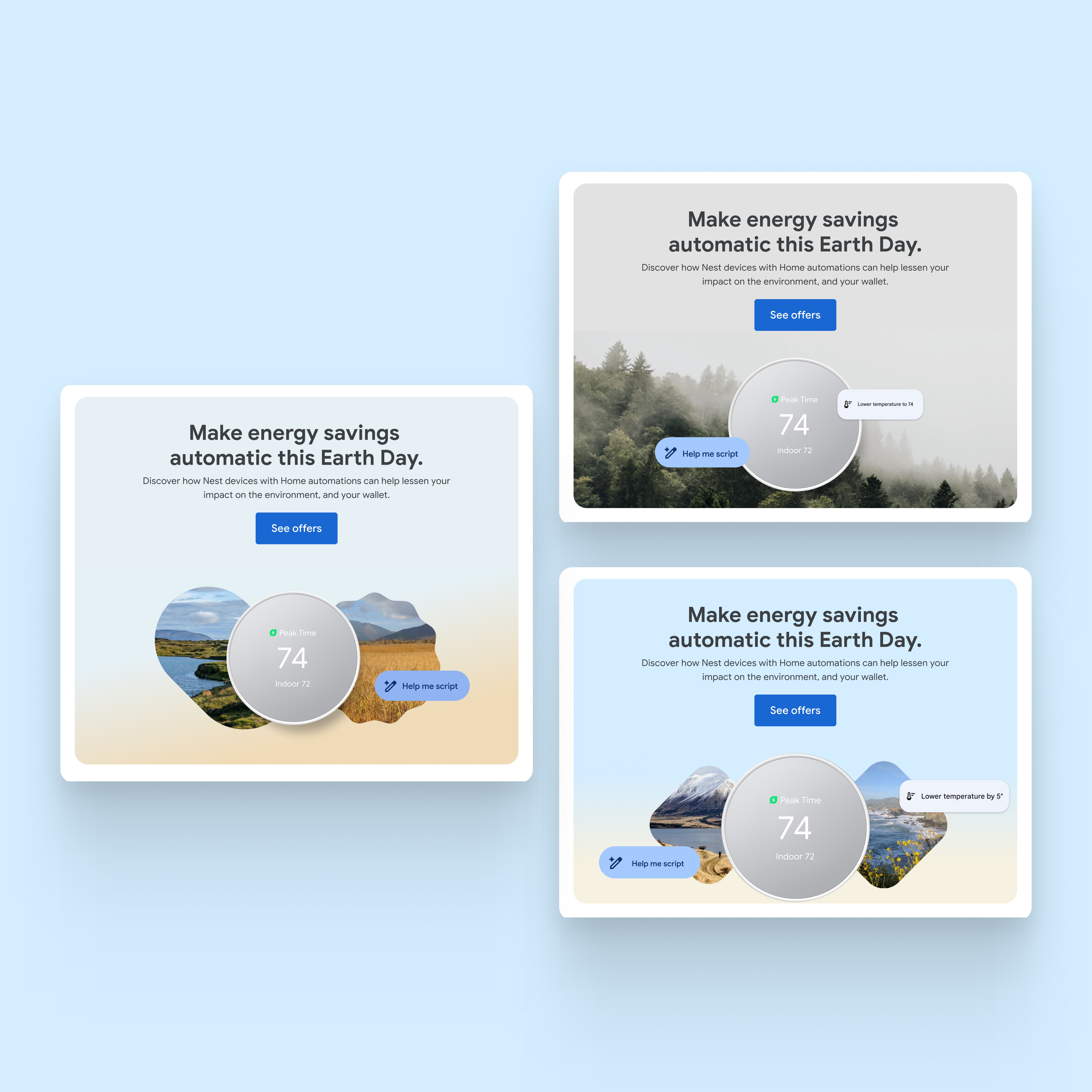 Google Thermostat: Earth Day